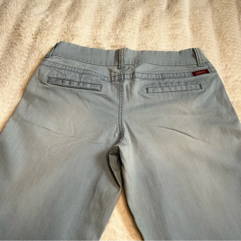 Guess Chino Pants Women’s Light Blue Slim Straight – Size 29x32 - Picture 8 of 11